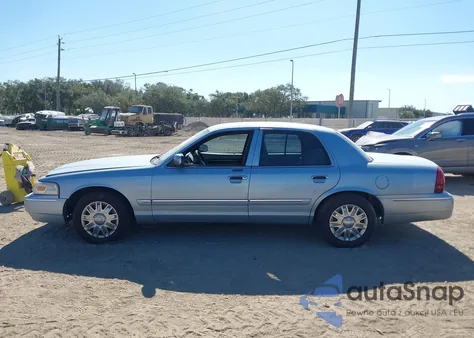 2008 Mercury Grand Marquis Gs из США, поврежденный, VIN 2MEFM74V88X609779